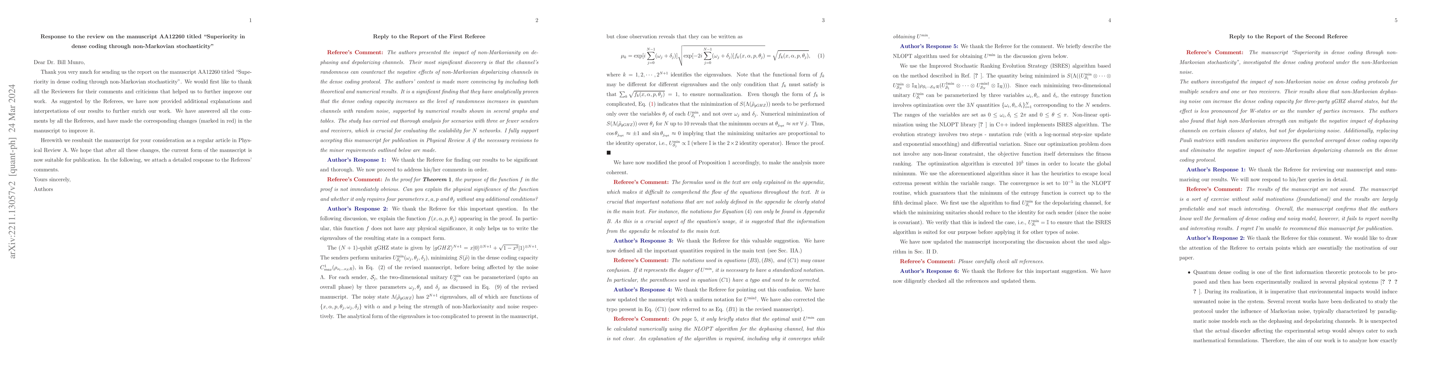 Thumbnail for Superiority in dense coding through non-Markovian stochasticity