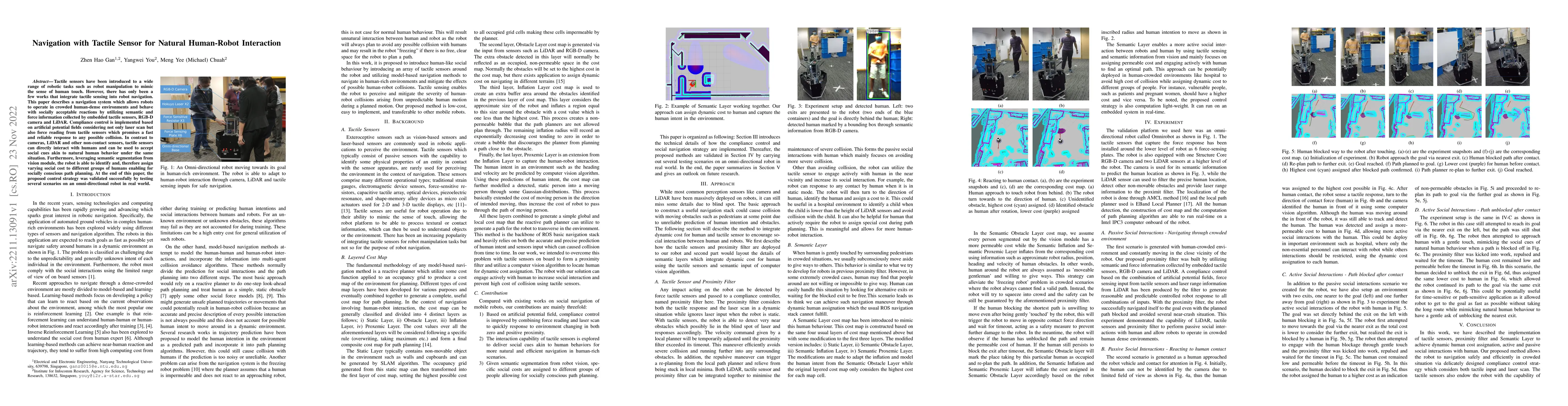 Thumbnail for Navigation with Tactile Sensor for Natural Human-Robot Interaction