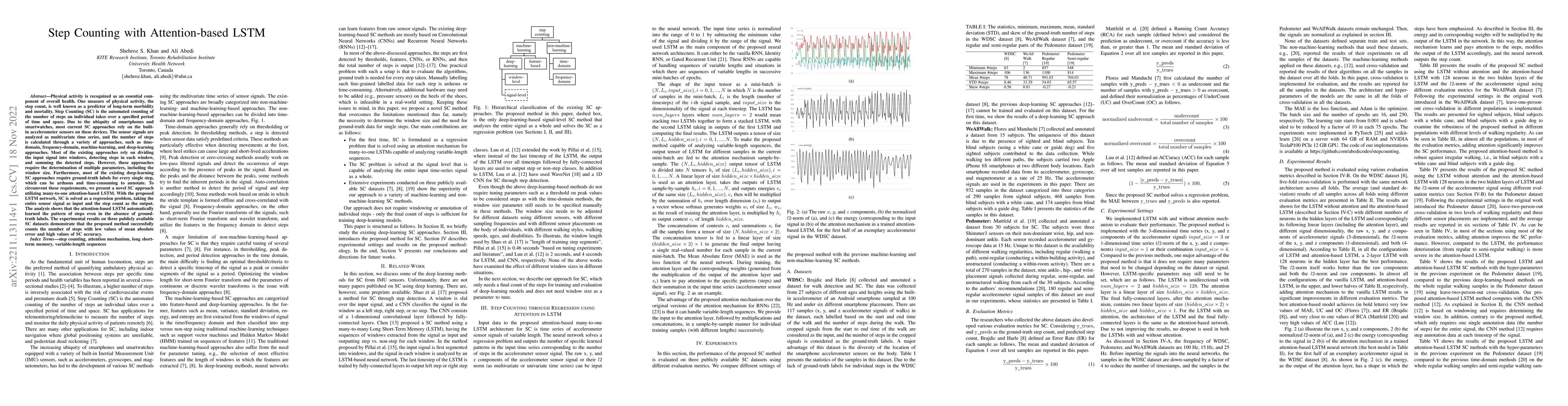 Thumbnail for Step Counting with Attention-based LSTM