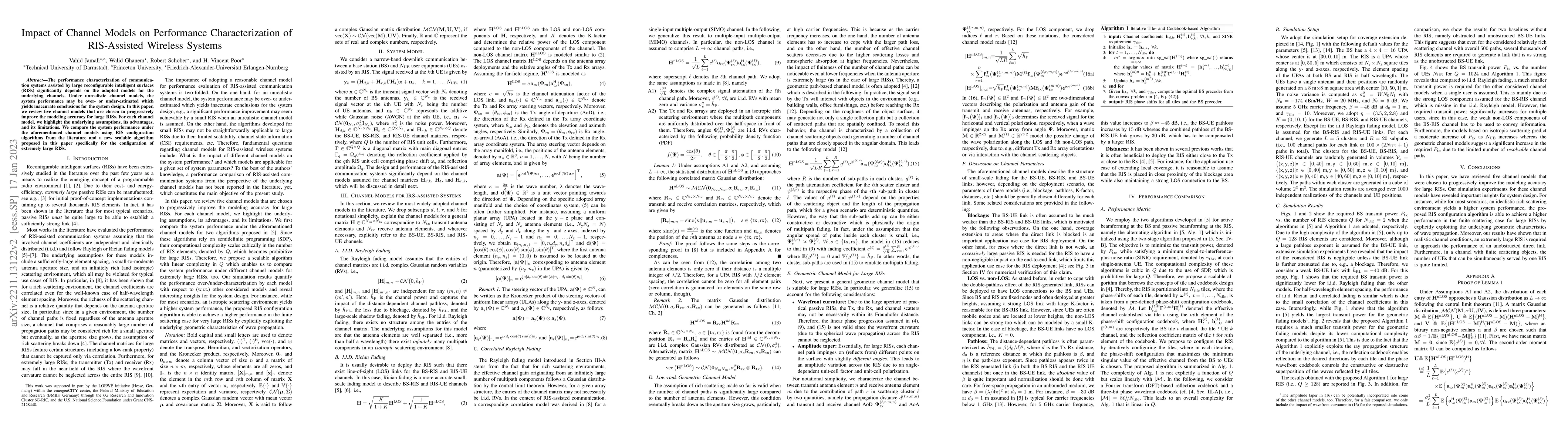 Thumbnail for Impact of Channel Models on Performance Characterization of RIS-Assisted
  Wireless Systems