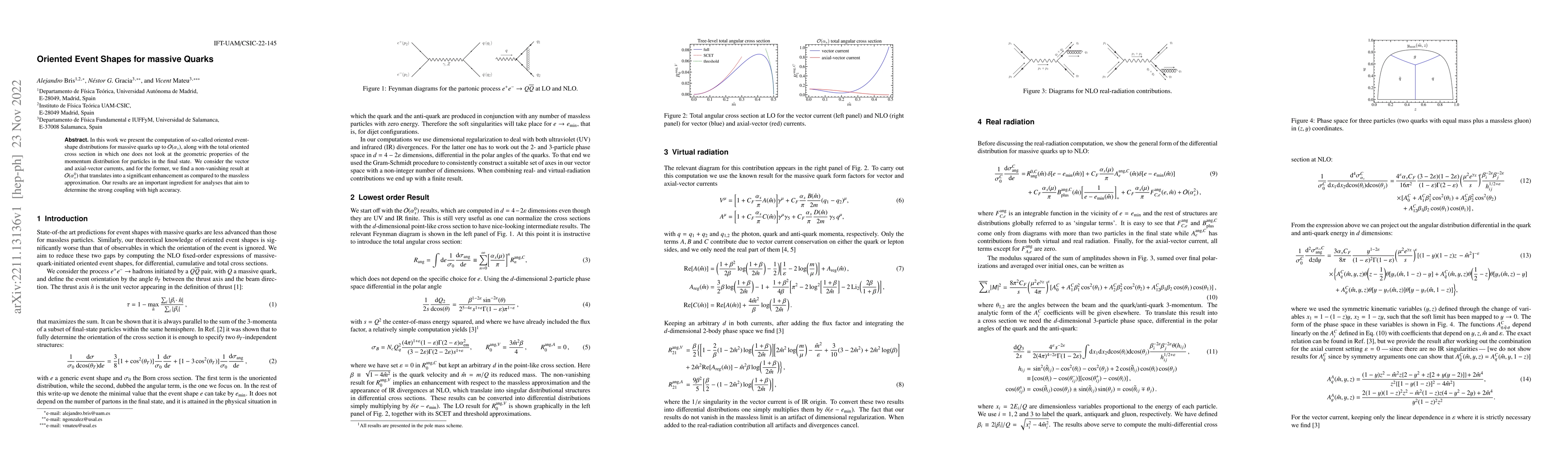 Thumbnail for Oriented Event Shapes for massive Quarks