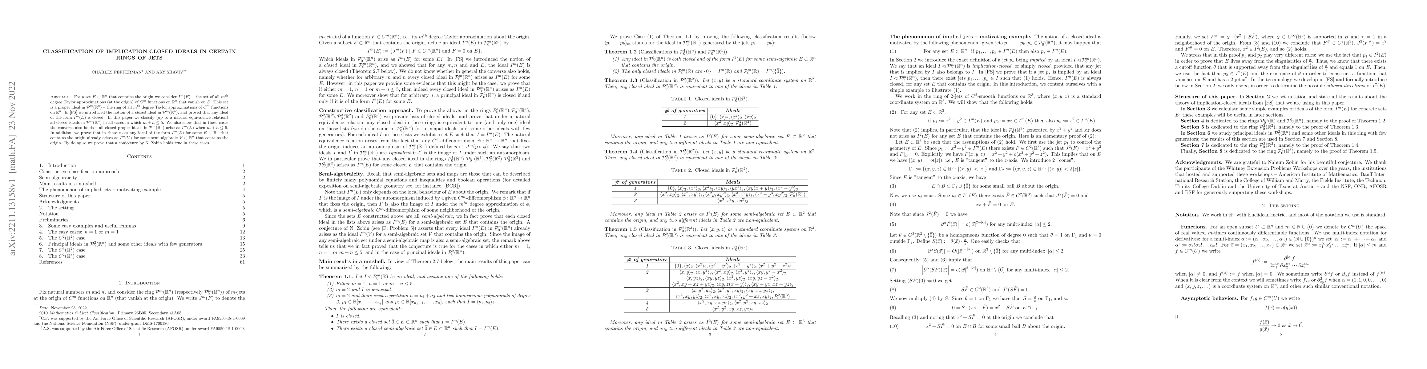 Thumbnail for Classification of implication-closed ideals in certain rings of jets