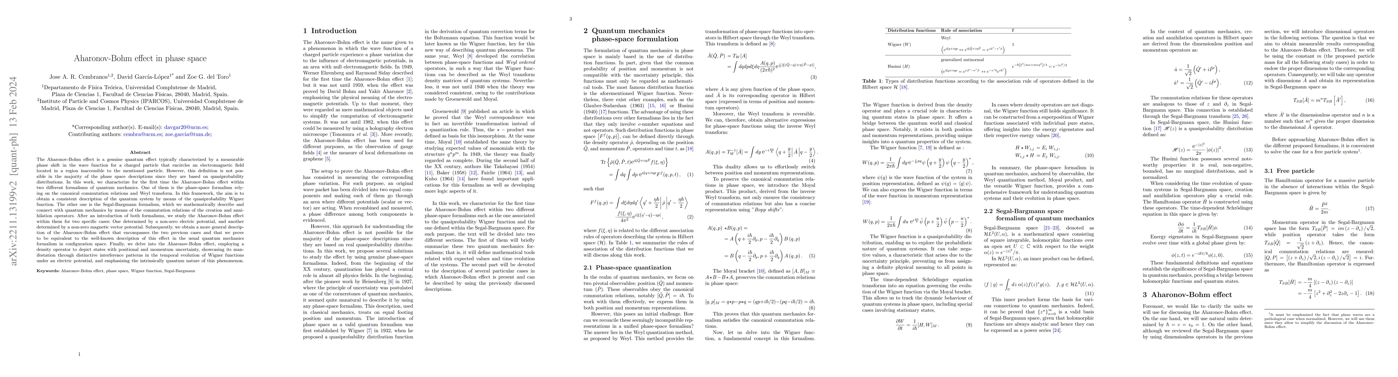 Thumbnail for Aharonov-Bohm effect in phase space