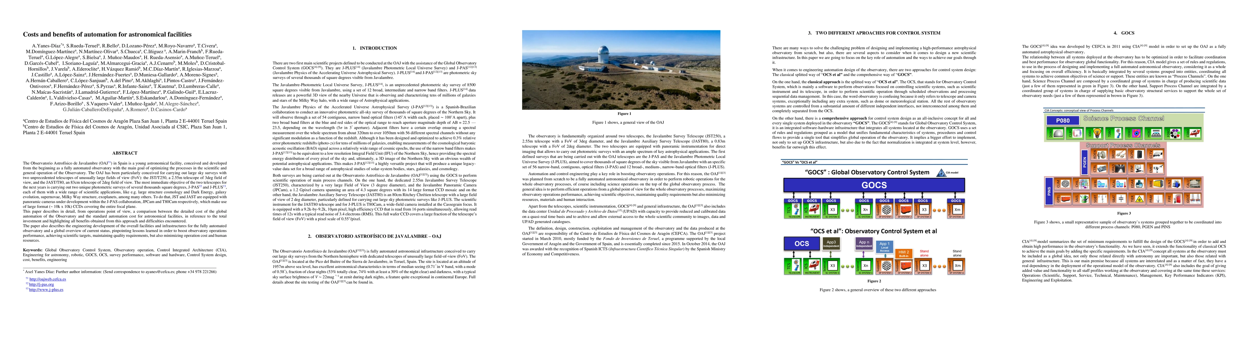 Thumbnail for Costs and benefits of automation for astronomical facilities
