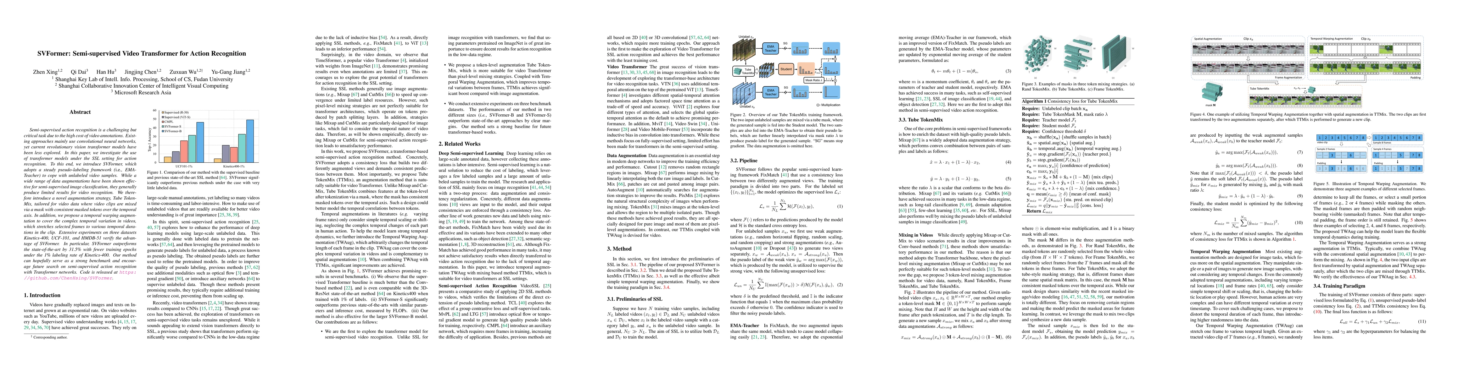Thumbnail for SVFormer: Semi-supervised Video Transformer for Action Recognition