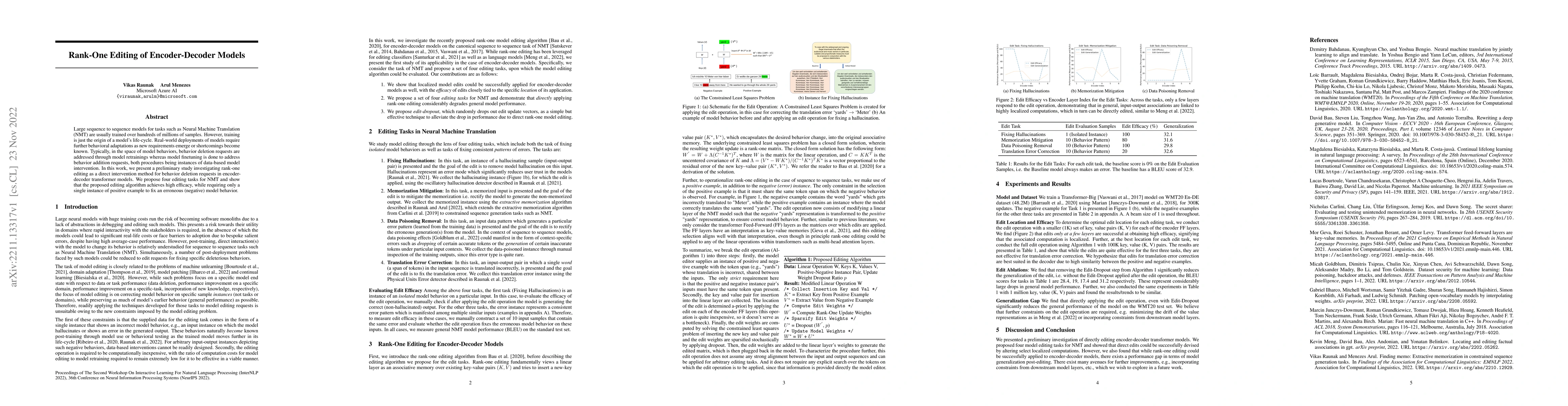 Thumbnail for Rank-One Editing of Encoder-Decoder Models