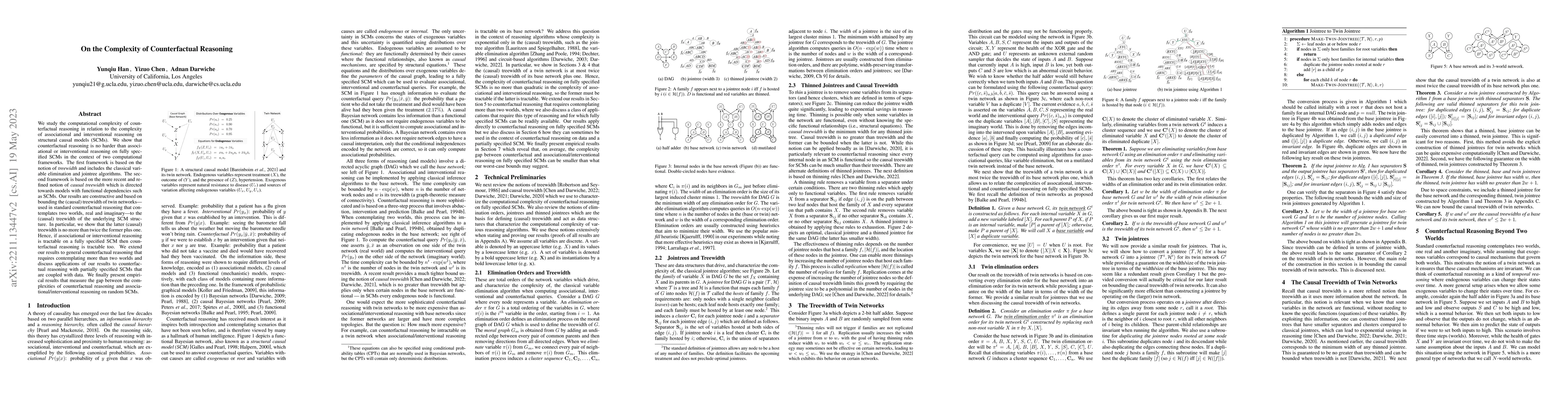 Thumbnail for On the Complexity of Counterfactual Reasoning