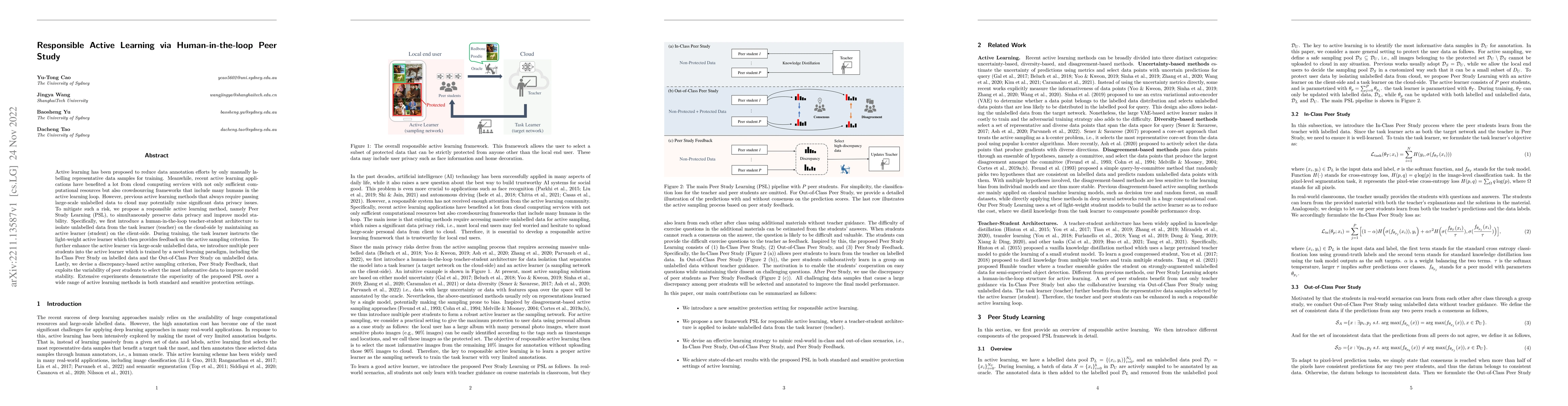 Thumbnail for Responsible Active Learning via Human-in-the-loop Peer Study