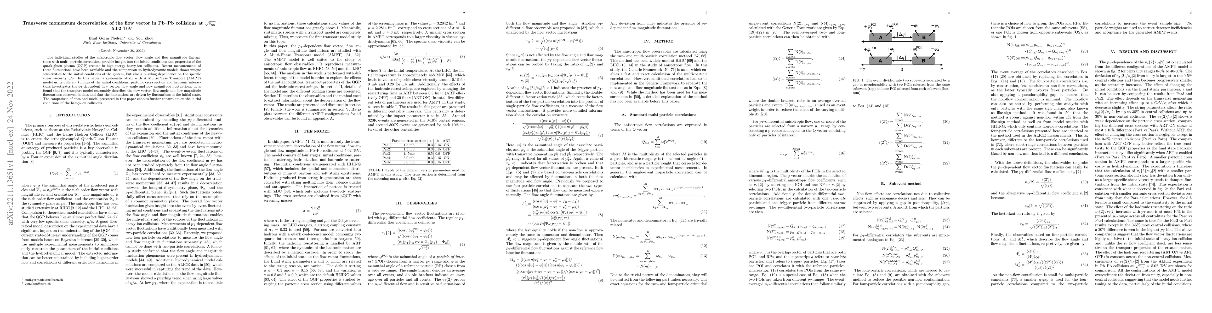 Thumbnail for Transverse momentum decorrelation of the flow vector in Pb-Pb collisions
  at $\sqrt{s_{\rm NN}}$ = 5.02 TeV