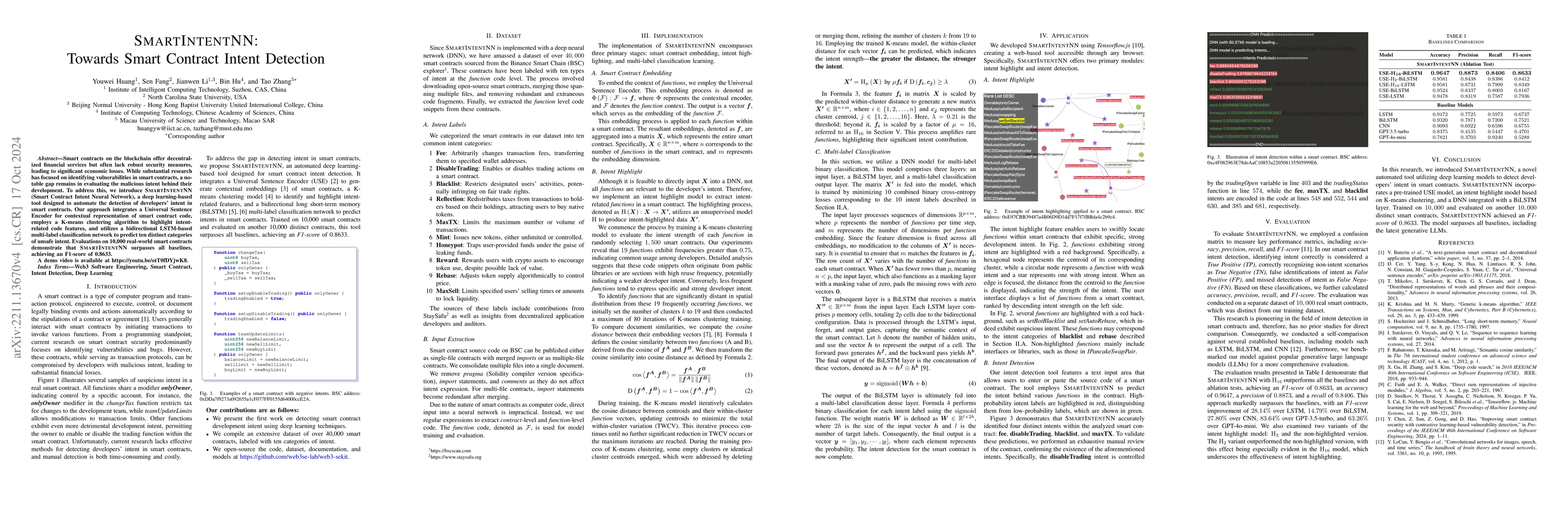 Thumbnail for SmartIntentNN: Towards Smart Contract Intent Detection