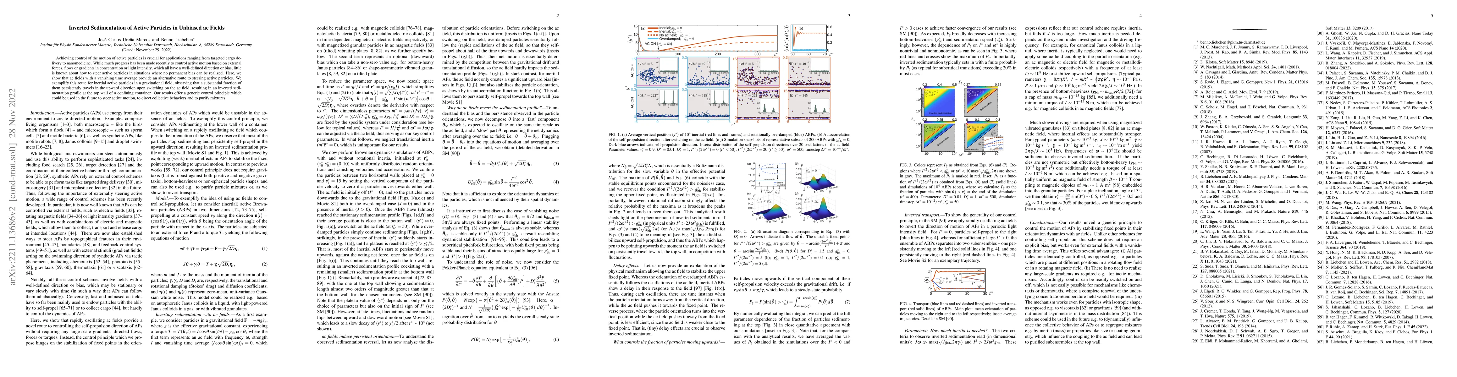 Thumbnail for Inverted Sedimentation of Active Particles in Unbiased ac Fields
