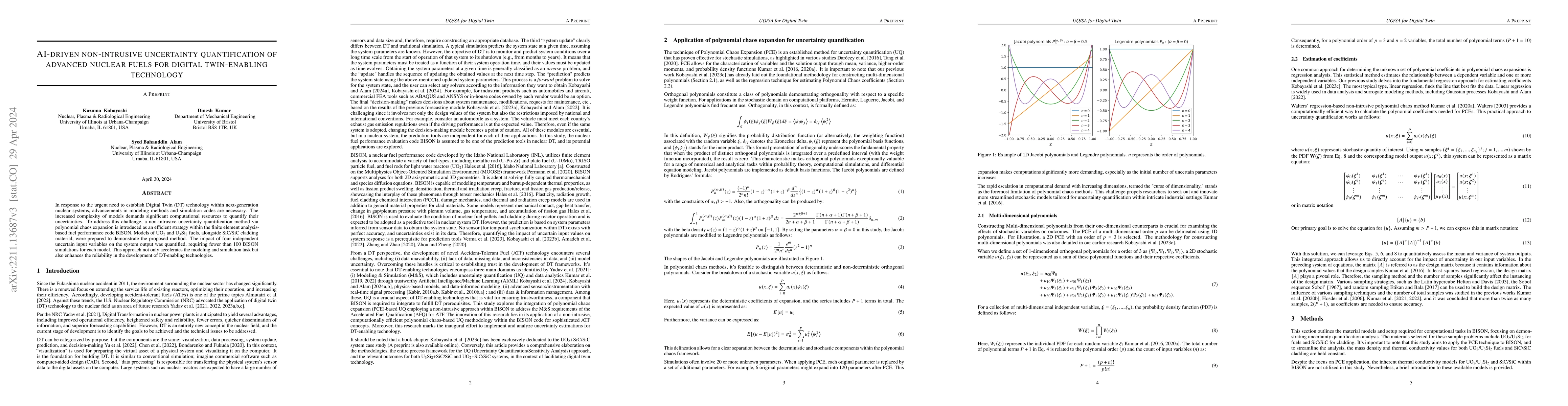 Thumbnail for AI-driven non-intrusive uncertainty quantification of advanced nuclear
  fuels for digital twin-enabling technology