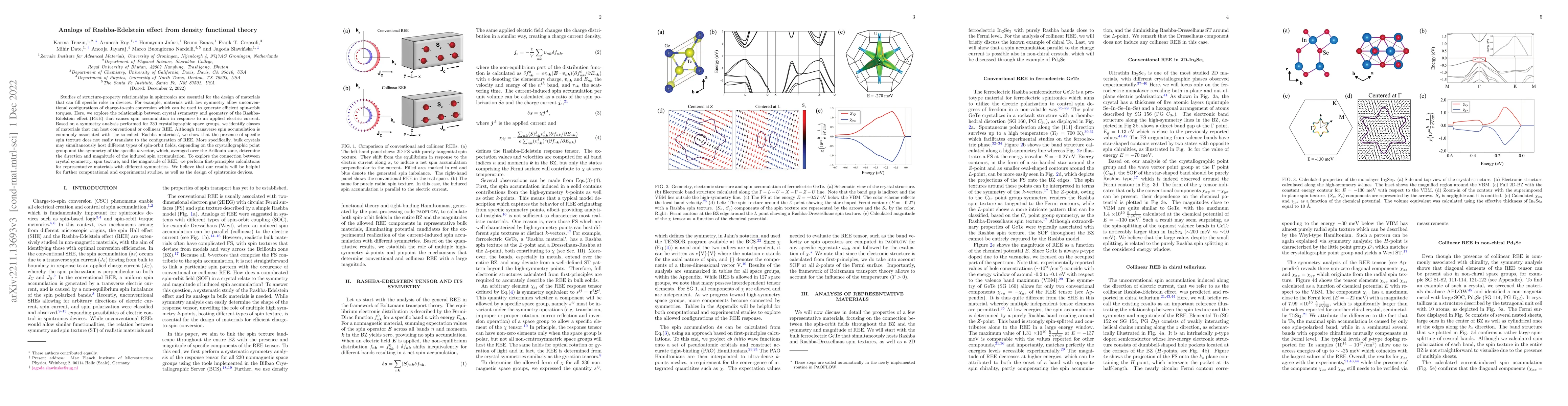 Thumbnail for Analogs of Rashba-Edelstein effect from density functional theory