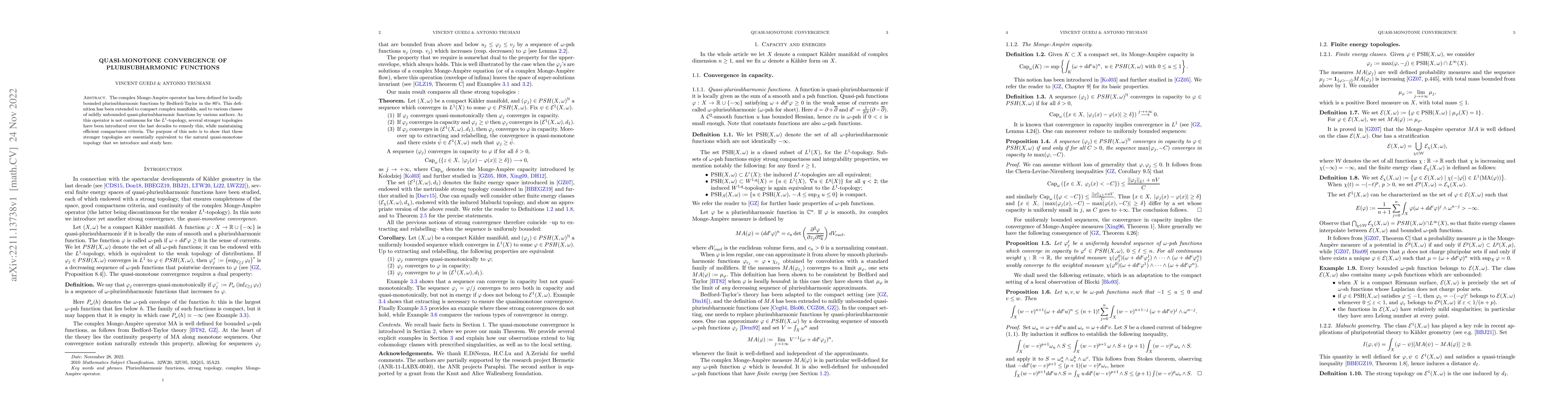 Thumbnail for Quasi-monotone convergence of plurisubharmonic functions