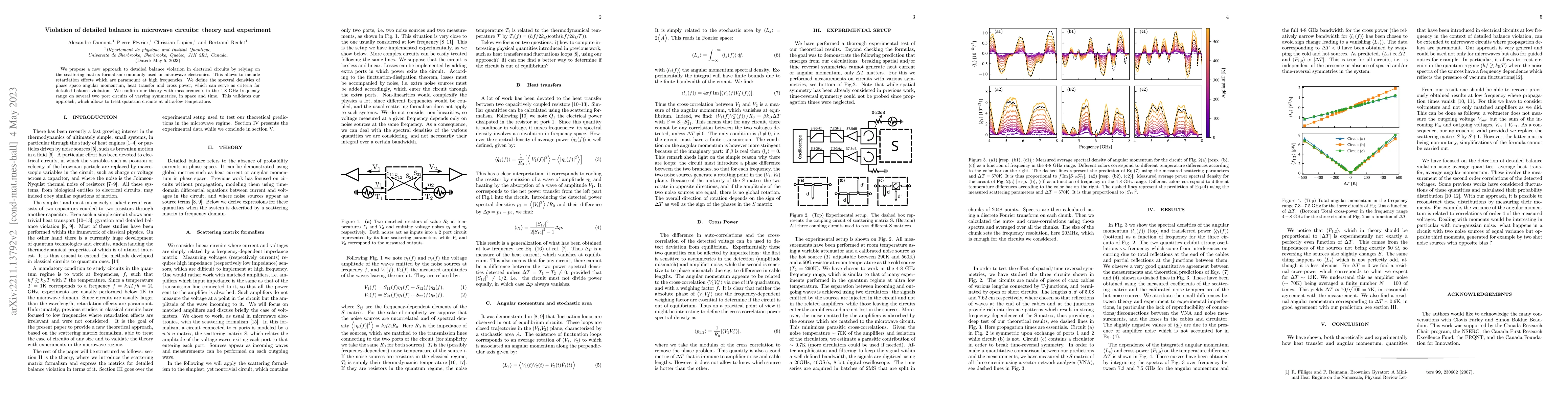 Thumbnail for Violation of detailed balance in microwave circuits: theory and
  experiment