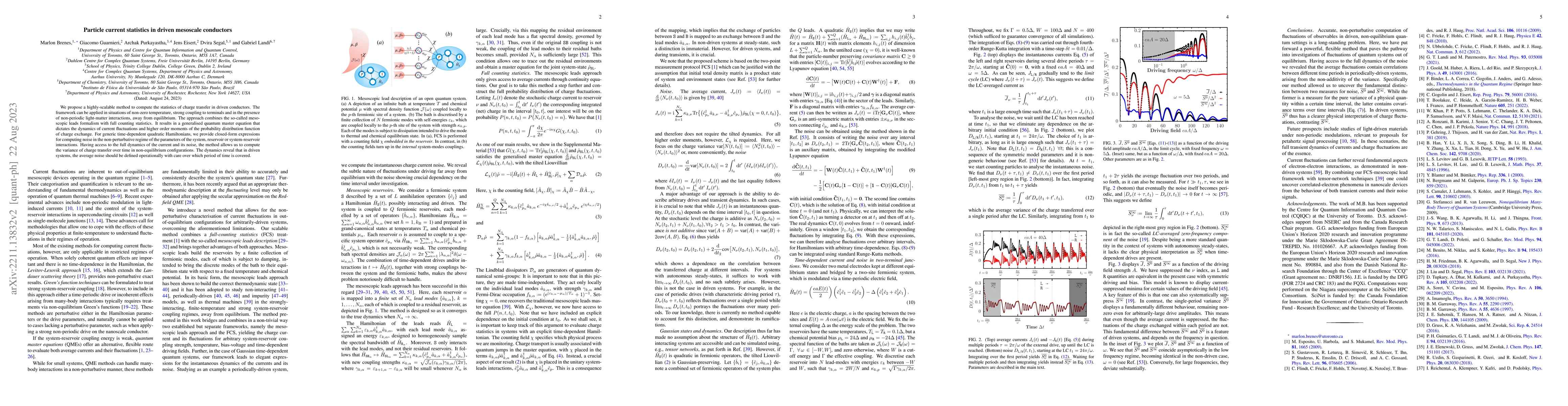 Thumbnail for Particle current statistics in driven mesoscale conductors