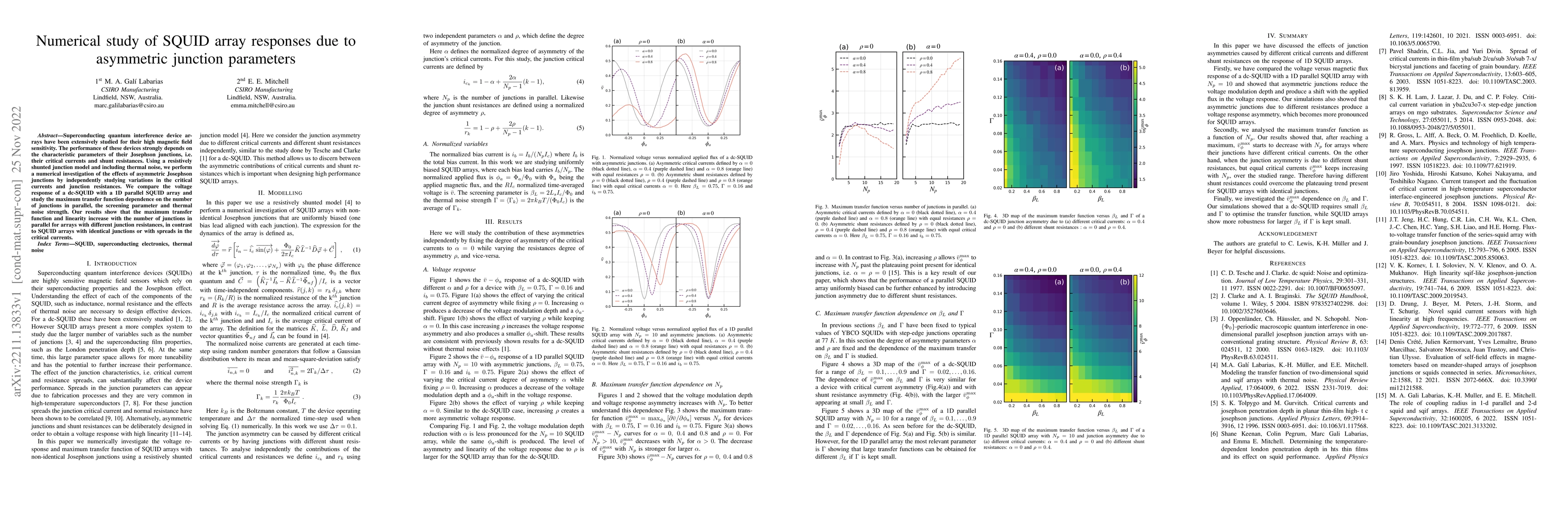 Thumbnail for Numerical study of SQUID array responses due to asymmetric junction
  parameters