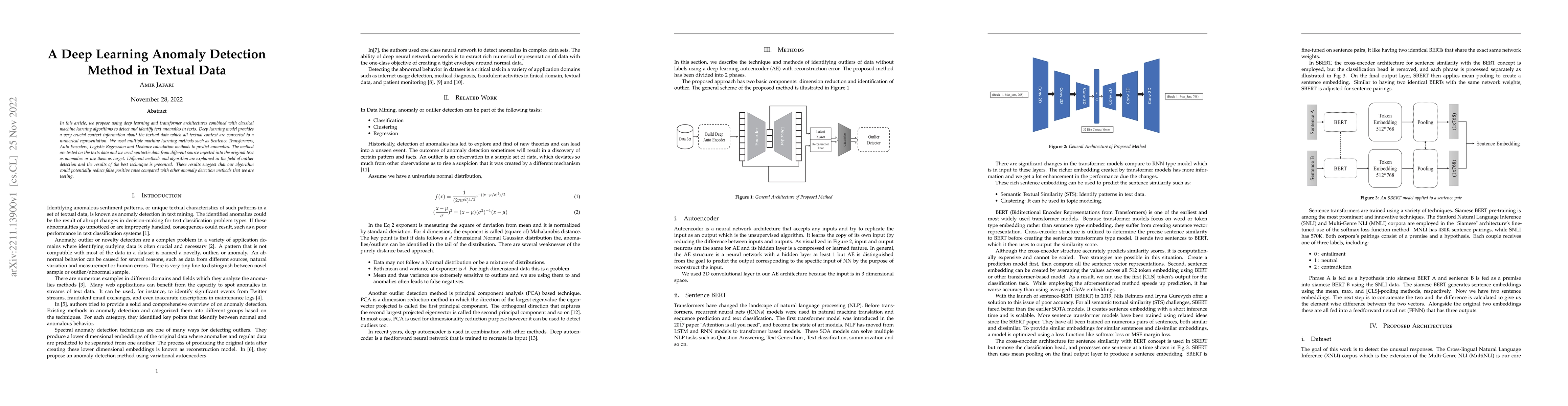 Thumbnail for A Deep Learning Anomaly Detection Method in Textual Data