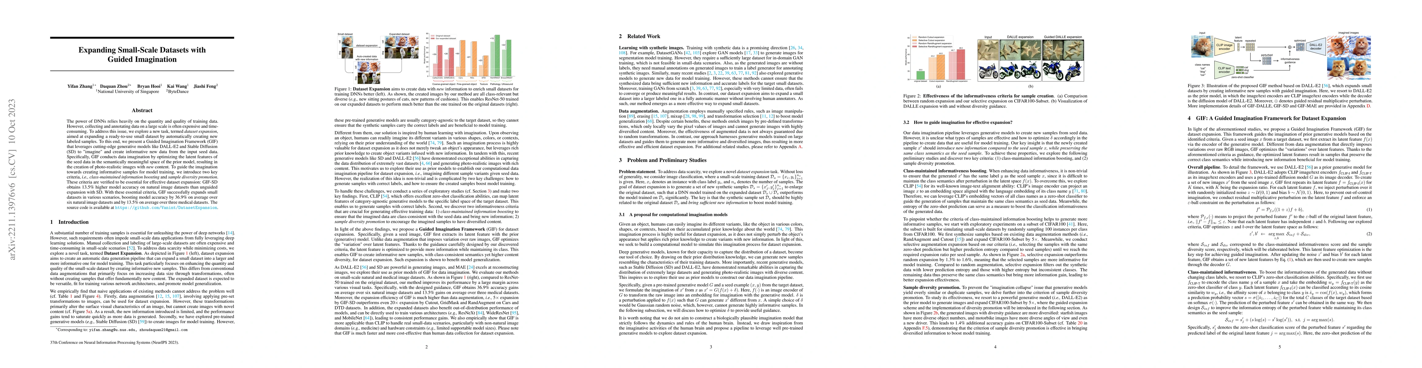 Thumbnail for Expanding Small-Scale Datasets with Guided Imagination