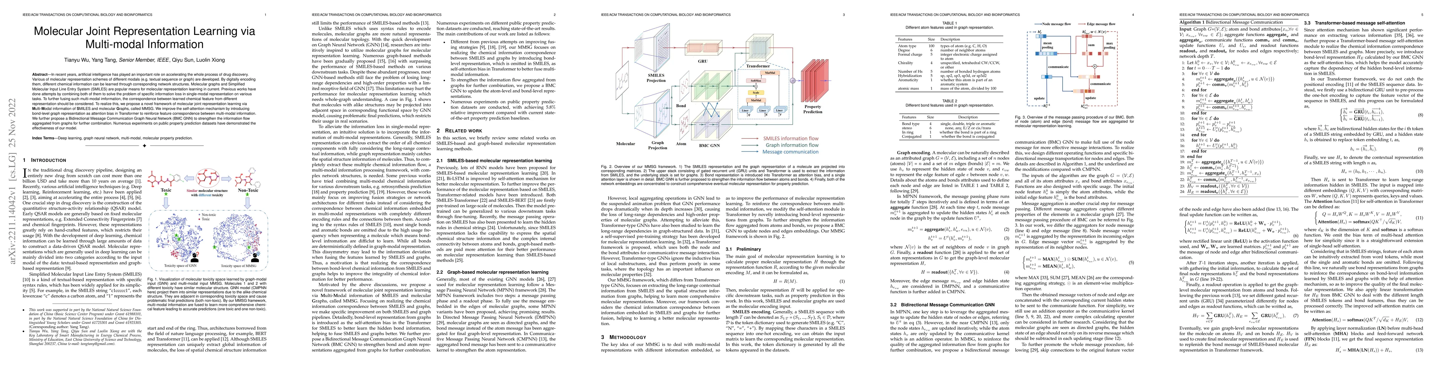 Thumbnail for Molecular Joint Representation Learning via Multi-modal Information