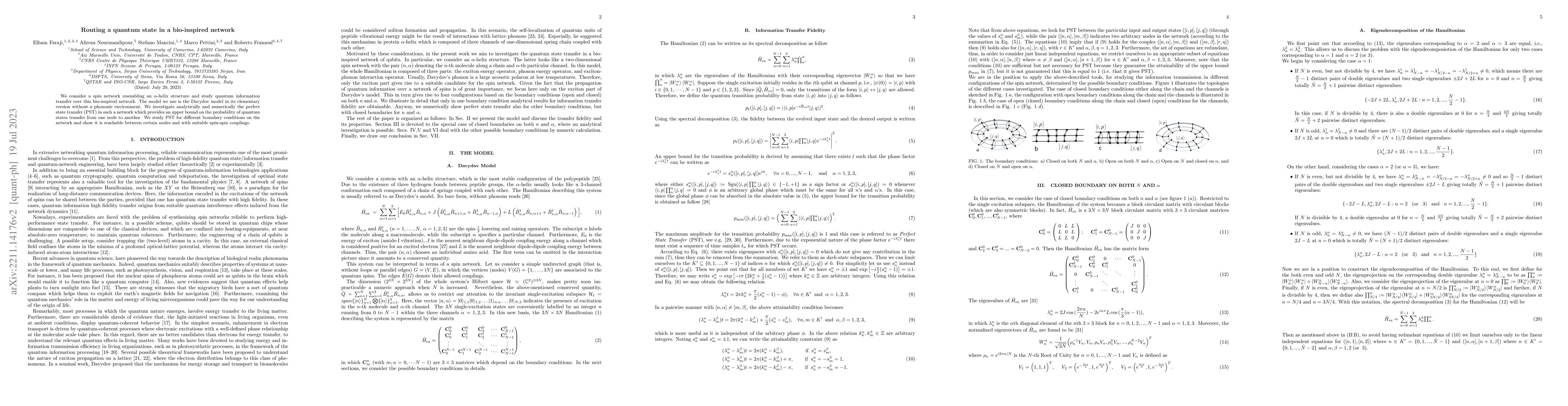 Thumbnail for Routing a quantum state in a bio-inspired network