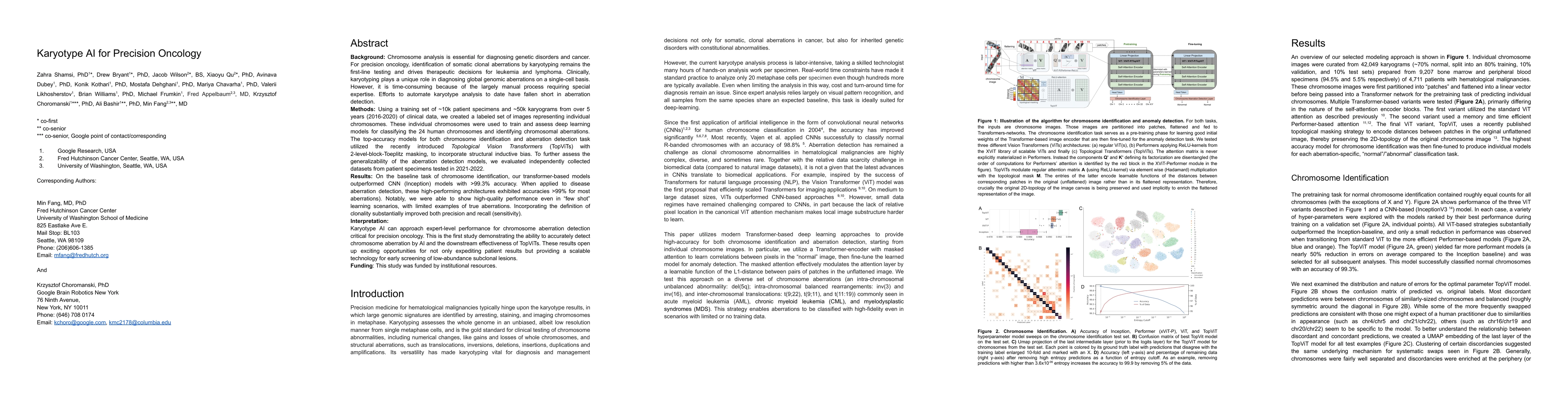Thumbnail for Karyotype AI for Precision Oncology