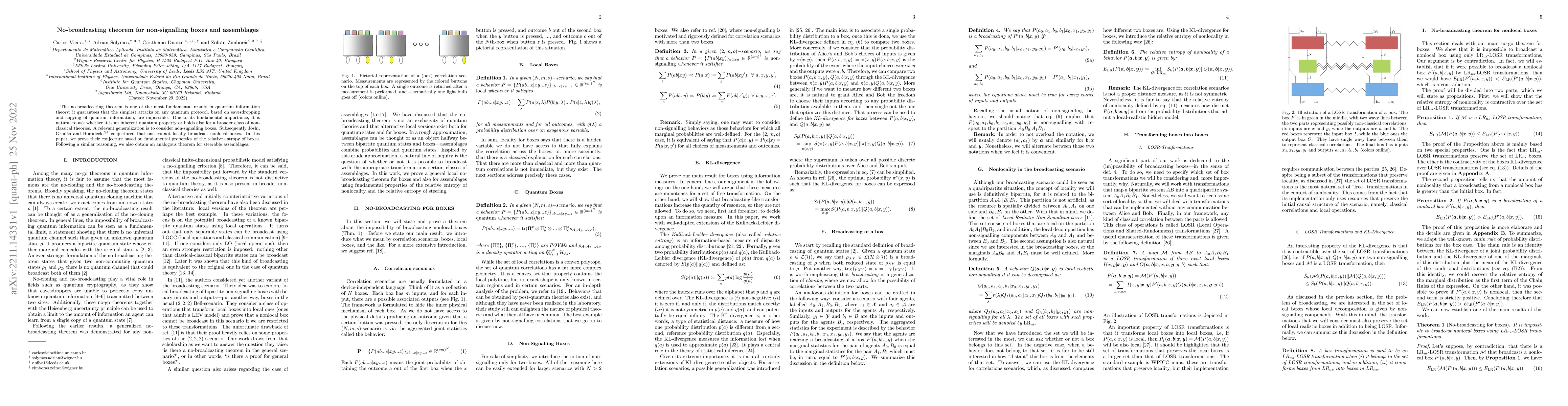 Thumbnail for No-broadcasting theorem for non-signalling boxes and assemblages