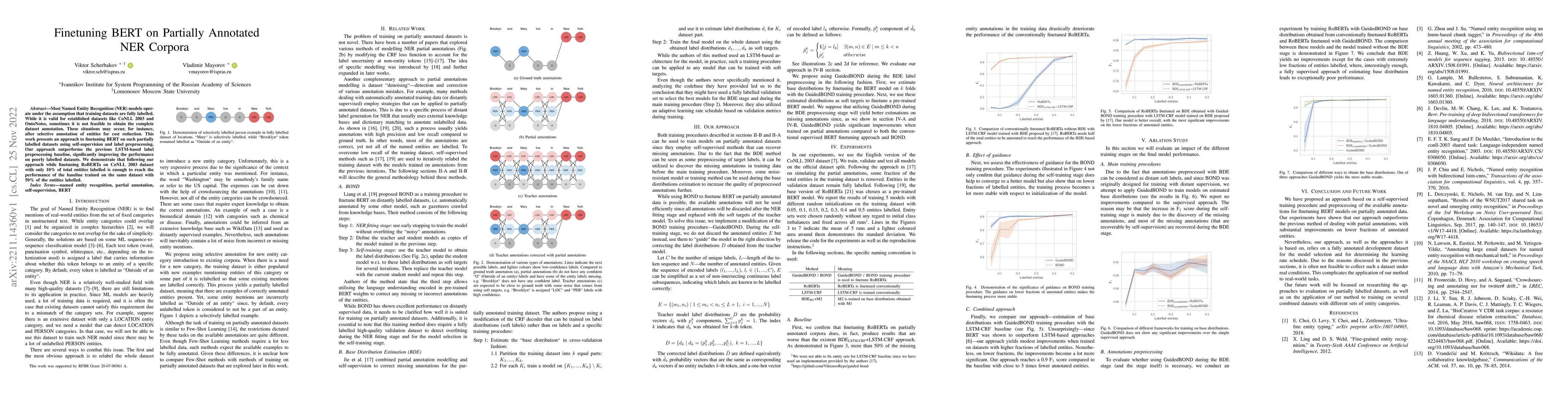 Thumbnail for Finetuning BERT on Partially Annotated NER Corpora