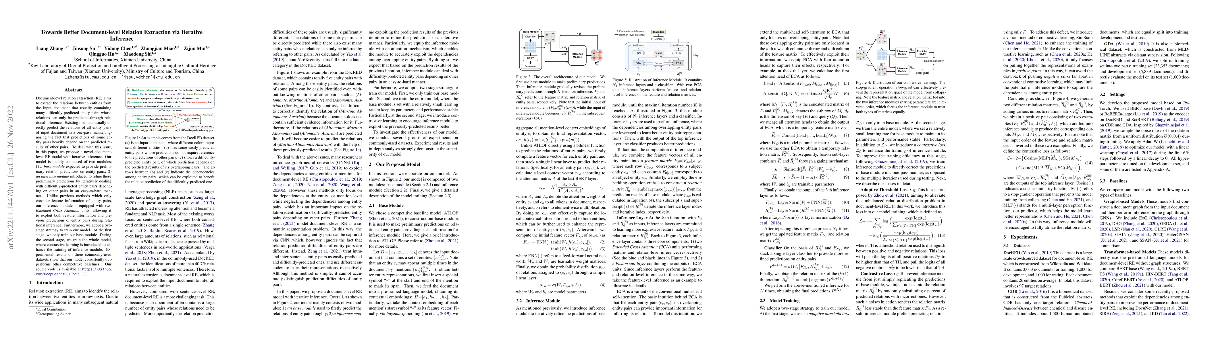 Thumbnail for Towards Better Document-level Relation Extraction via Iterative
  Inference