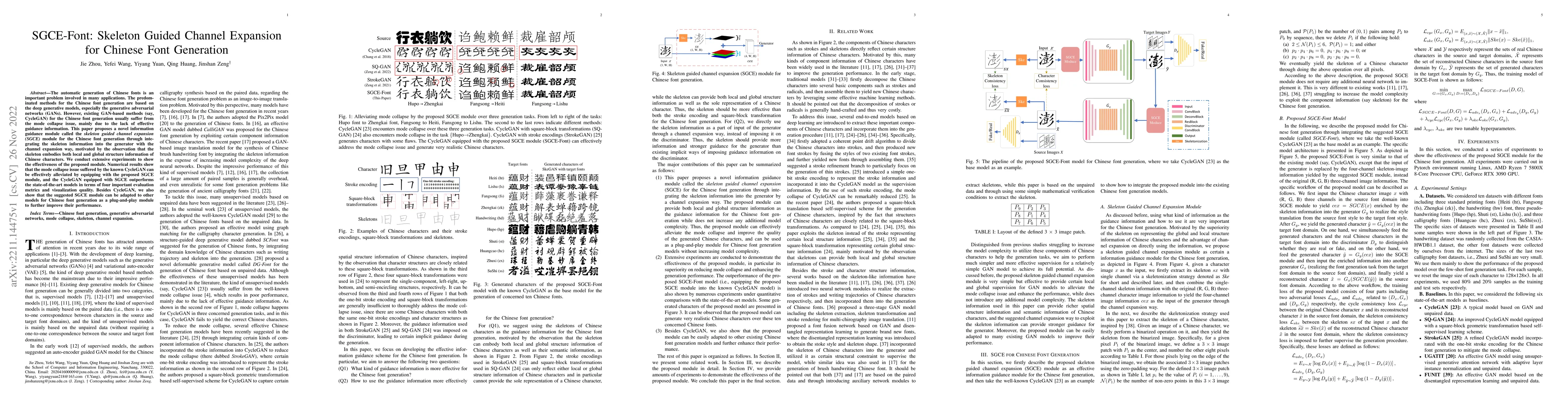 Thumbnail for SGCE-Font: Skeleton Guided Channel Expansion for Chinese Font Generation