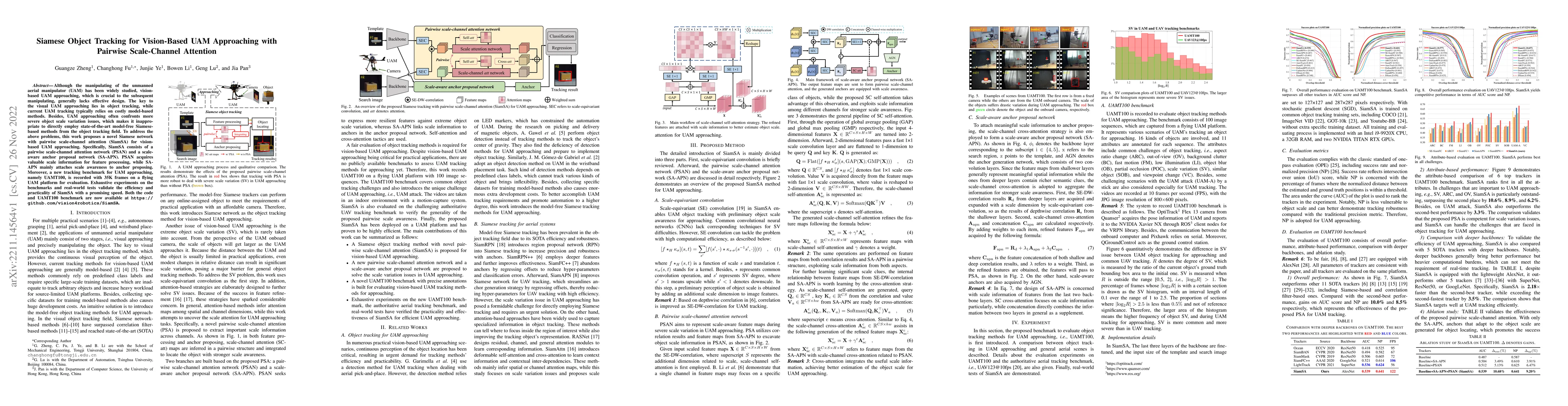 Thumbnail for Siamese Object Tracking for Vision-Based UAM Approaching with Pairwise
  Scale-Channel Attention