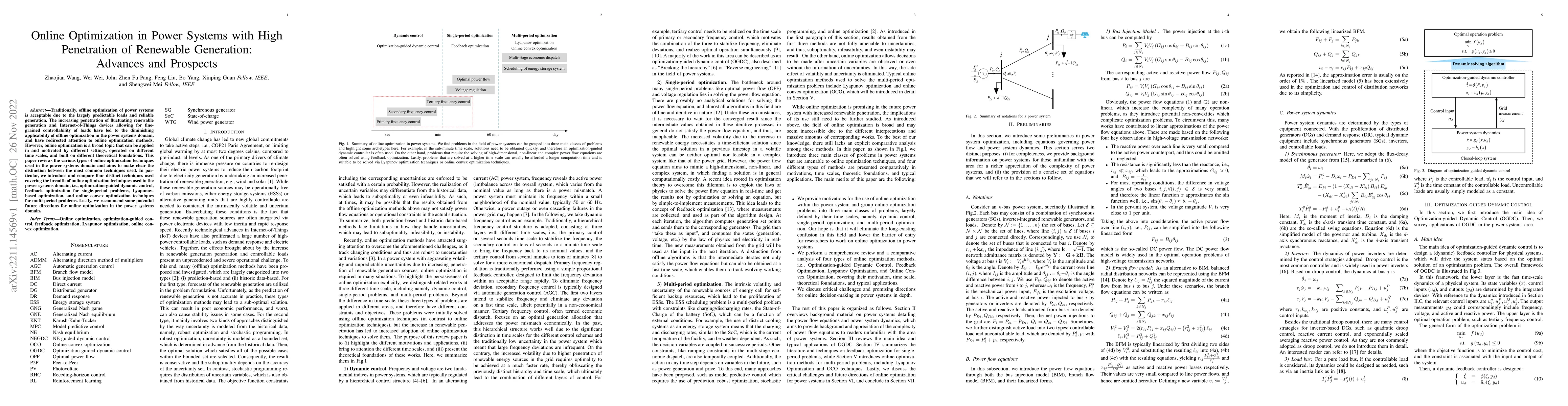 Thumbnail for Online Optimization in Power Systems with High Penetration of Renewable
  Generation: Advances and Prospects