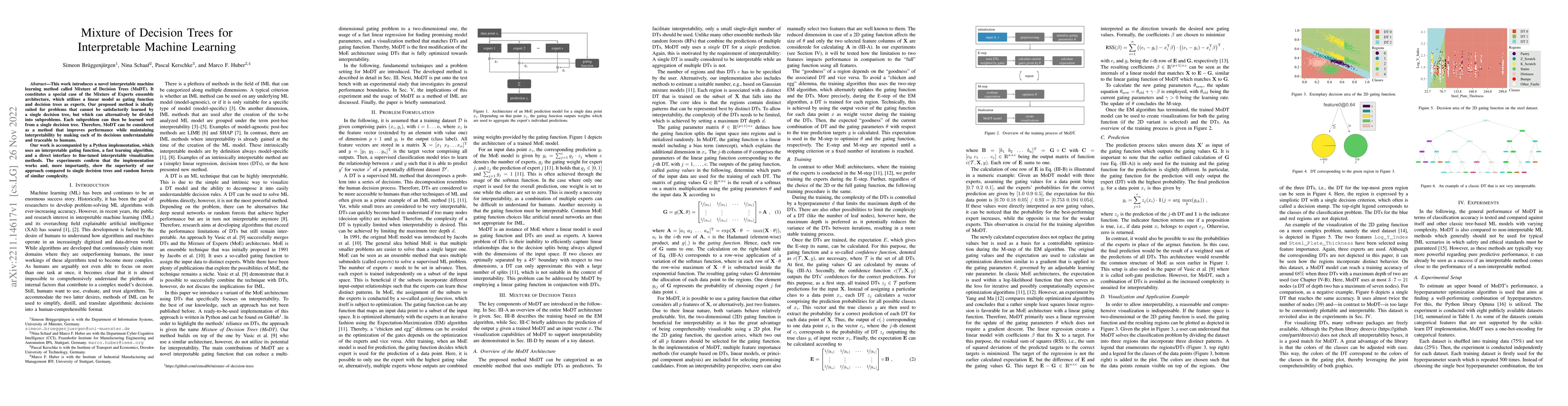 Thumbnail for Mixture of Decision Trees for Interpretable Machine Learning