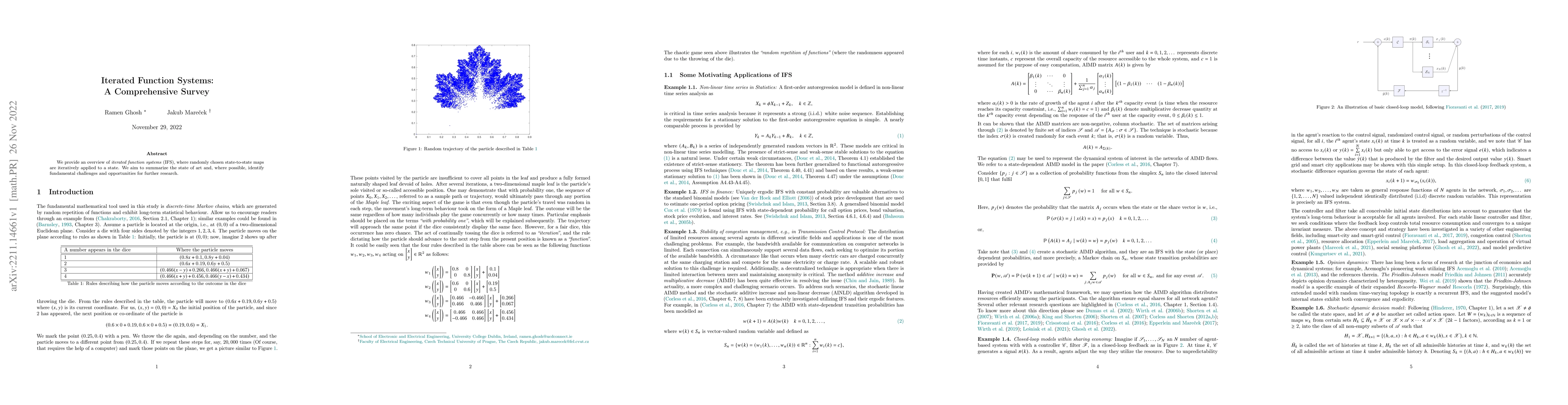 Thumbnail for Iterated Function Systems: A Comprehensive Survey