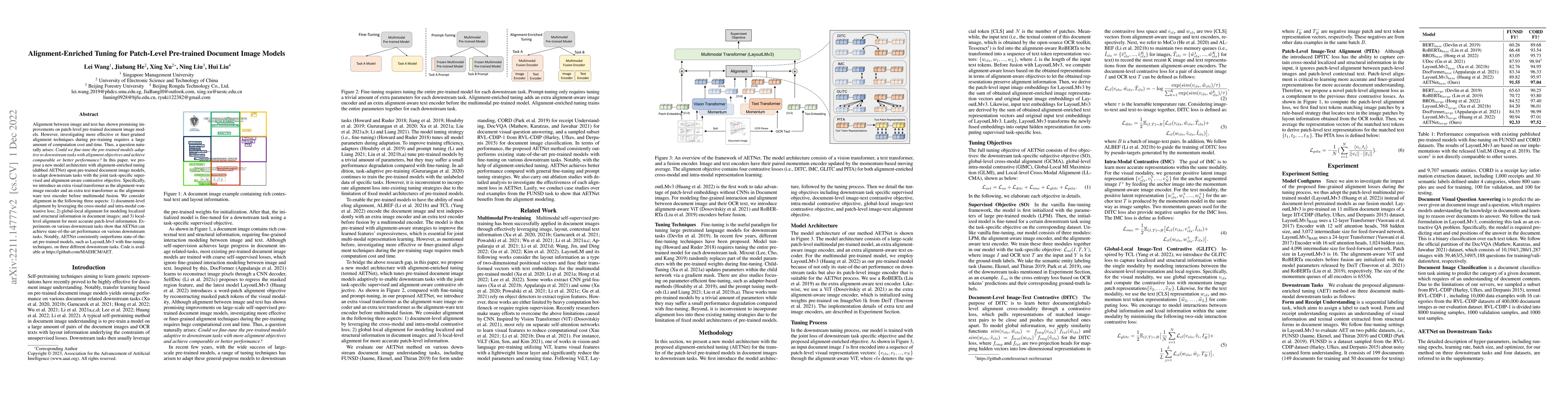 Thumbnail for Alignment-Enriched Tuning for Patch-Level Pre-trained Document Image
  Models
