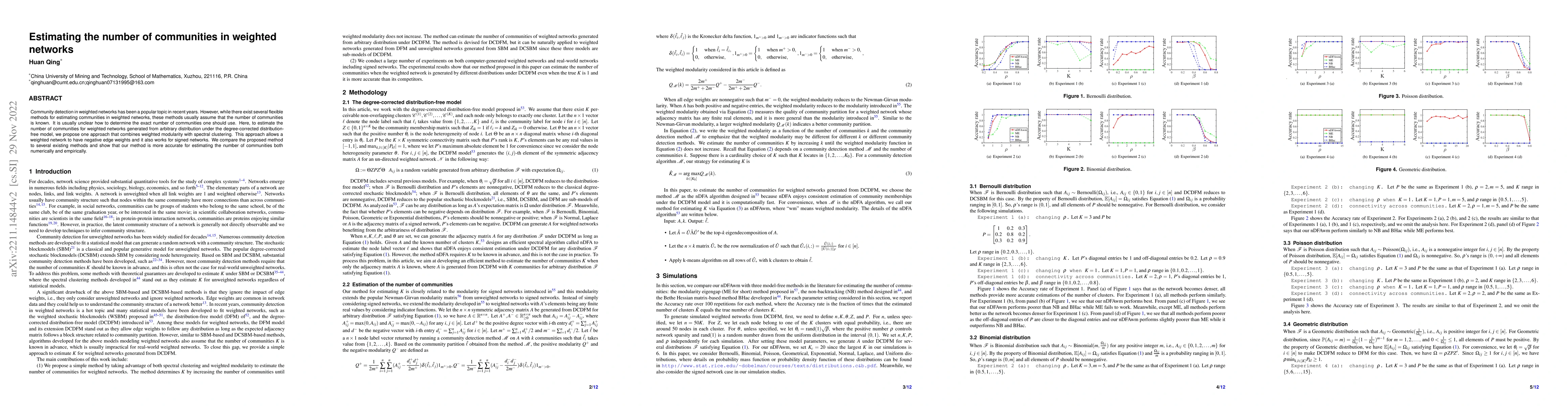 Thumbnail for Estimating the number of communities in weighted networks