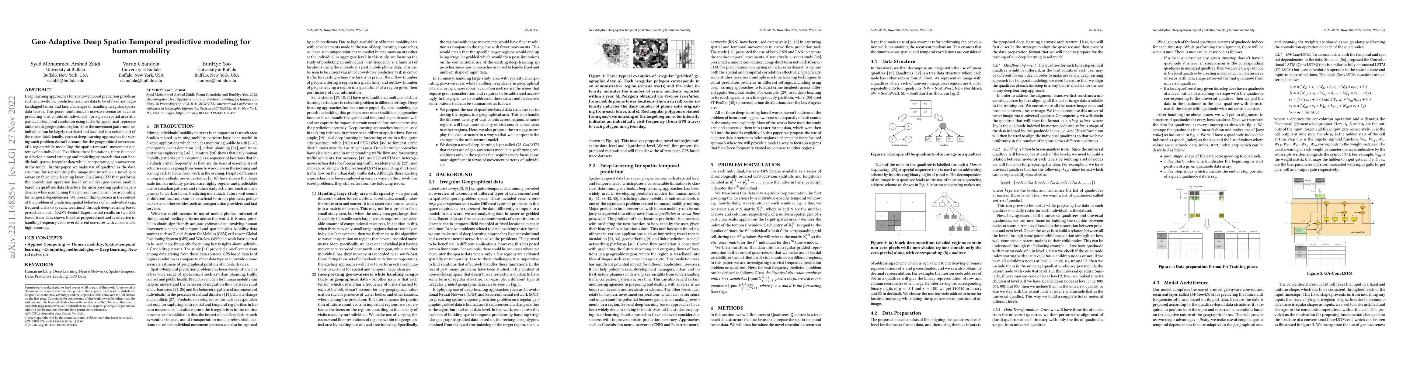 Thumbnail for Geo-Adaptive Deep Spatio-Temporal predictive modeling for human mobility
