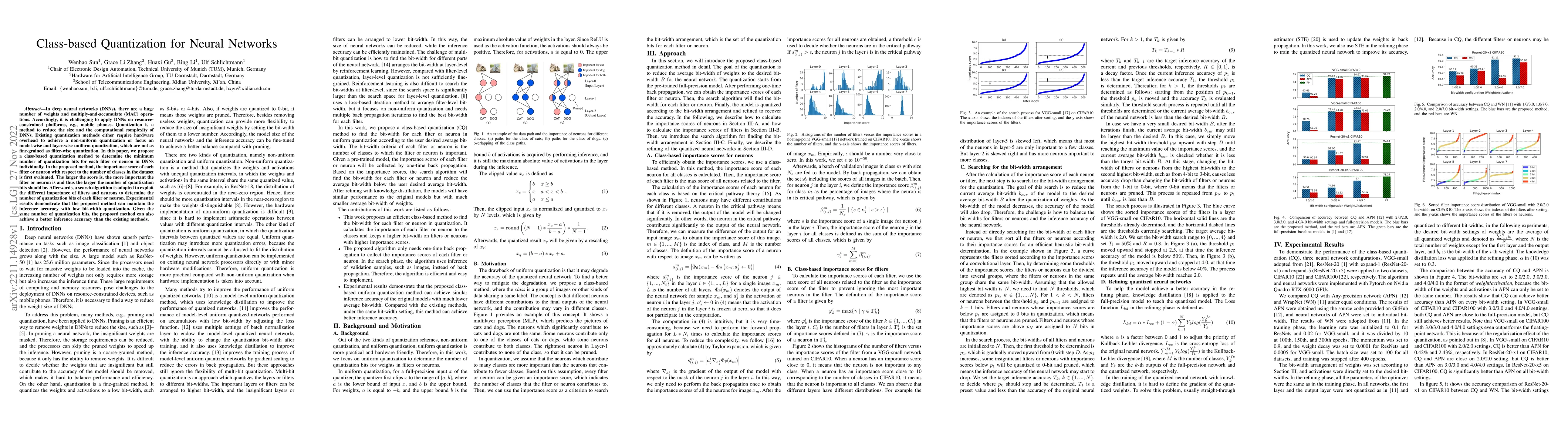 Thumbnail for Class-based Quantization for Neural Networks