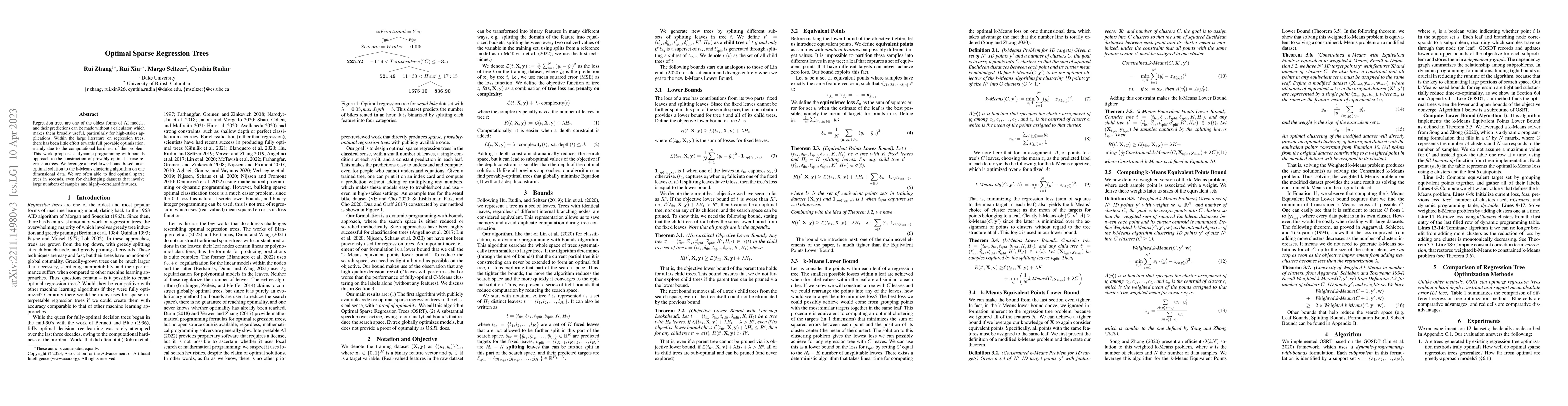 Thumbnail for Optimal Sparse Regression Trees