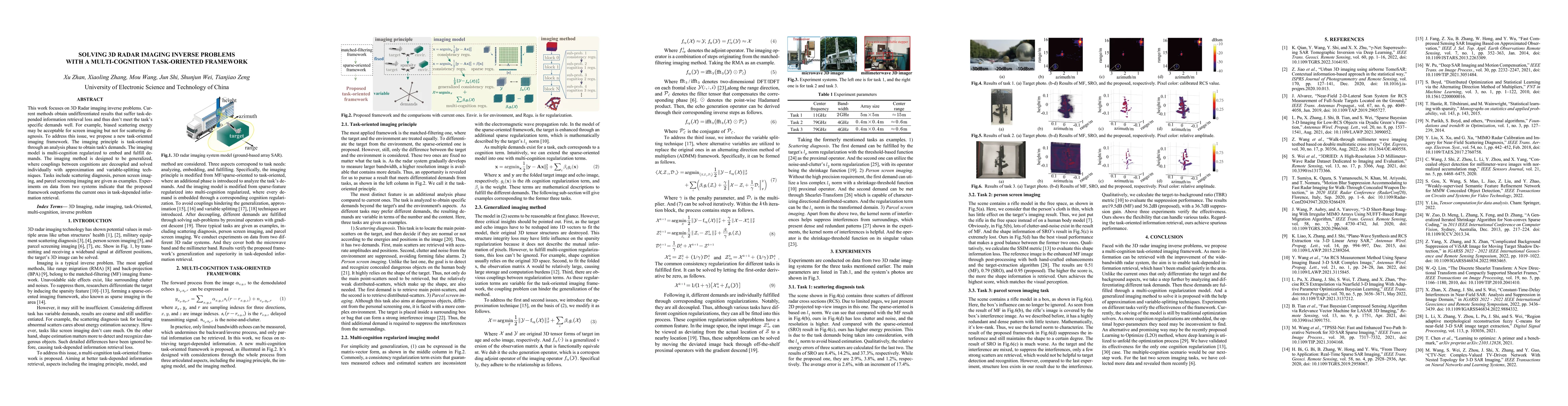 Thumbnail for Solving 3D Radar Imaging Inverse Problems with a Multi-cognition
  Task-oriented Framework