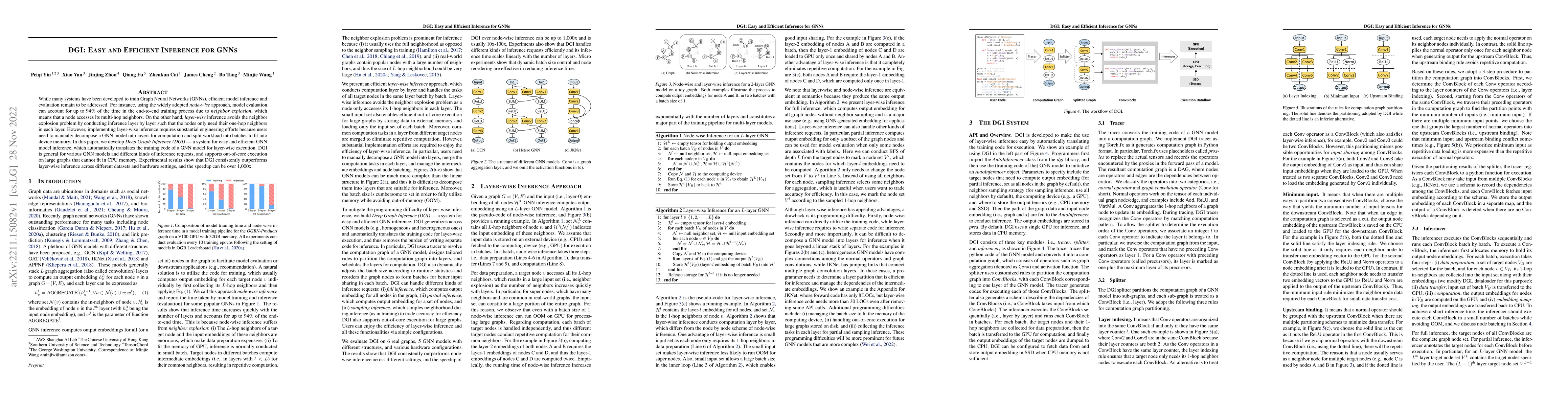 Thumbnail for DGI: Easy and Efficient Inference for GNNs