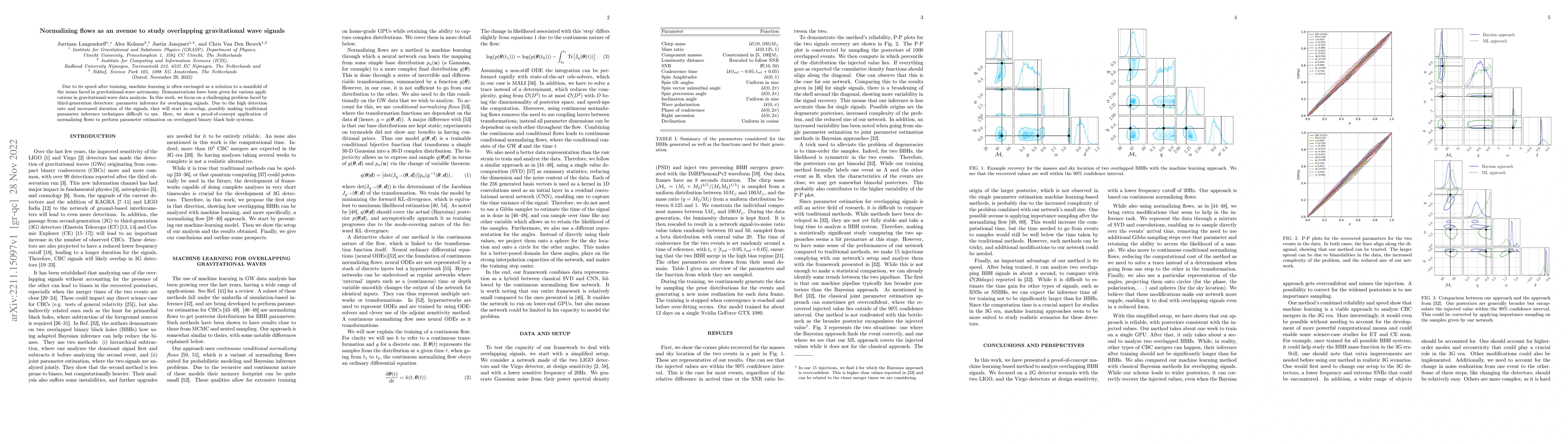Thumbnail for Normalizing flows as an avenue to study overlapping gravitational wave
  signals