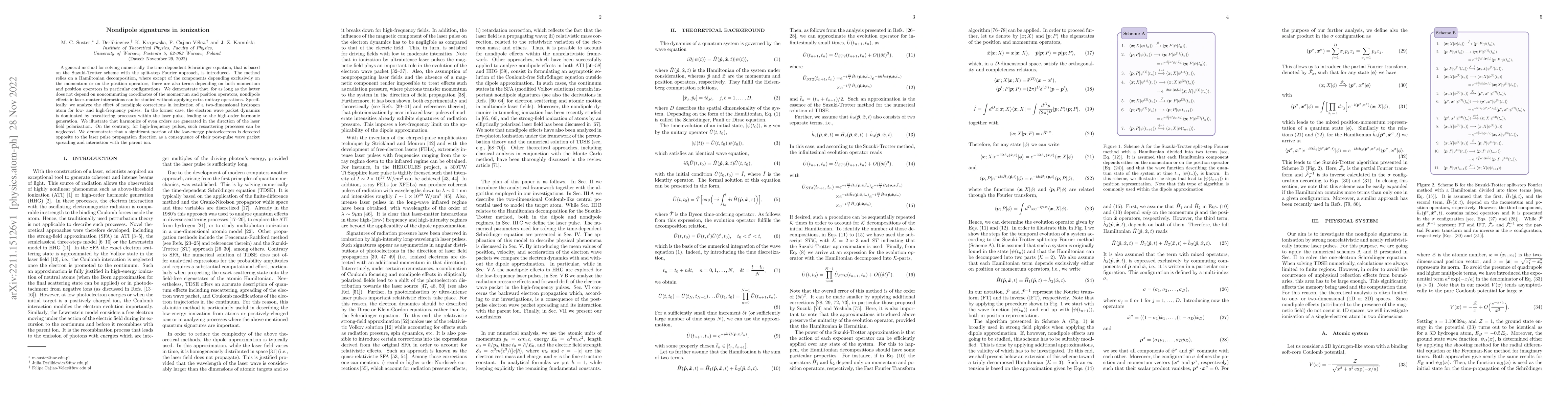 Thumbnail for Nondipole signatures in ionization