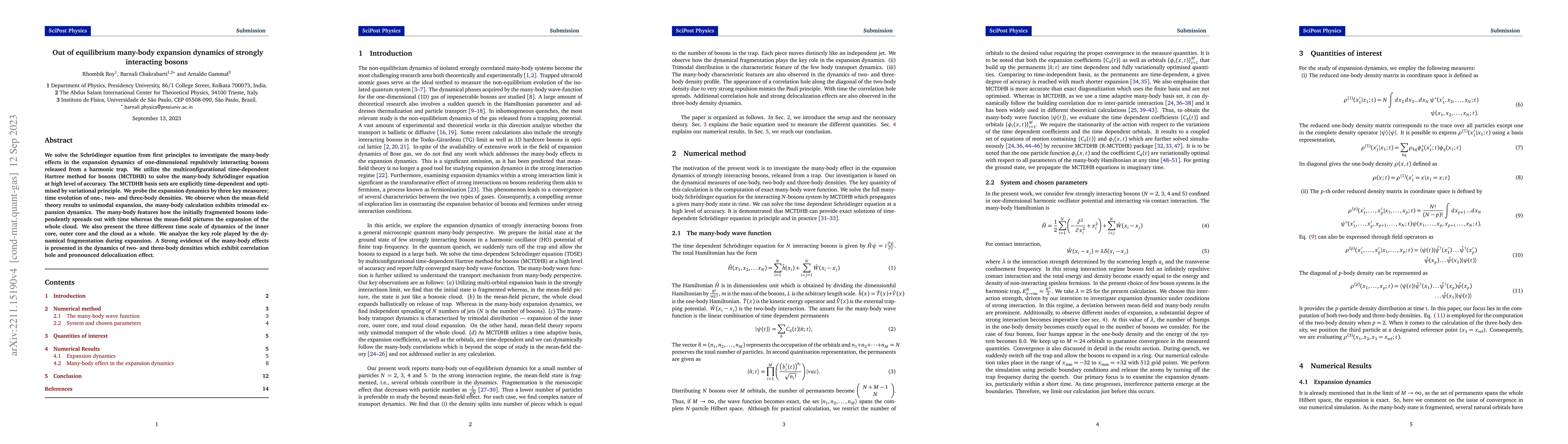Thumbnail for Out of equilibrium many-body expansion dynamics of strongly interacting
  bosons