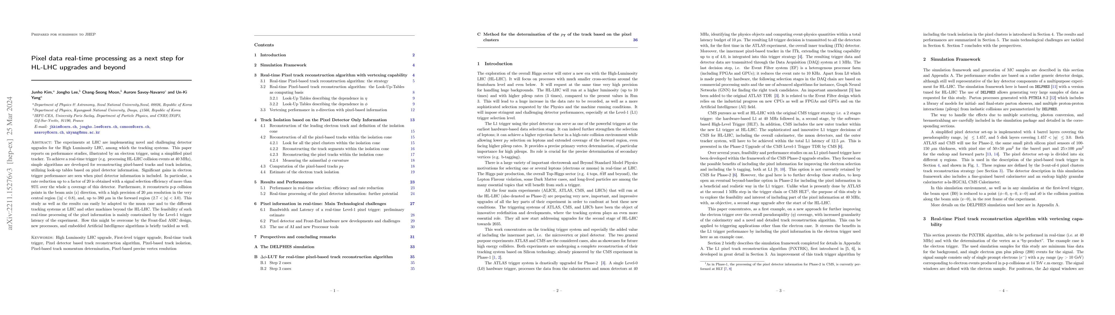Thumbnail for Pixel data real time processing as a next step for HL-LHC upgrades and
  beyond