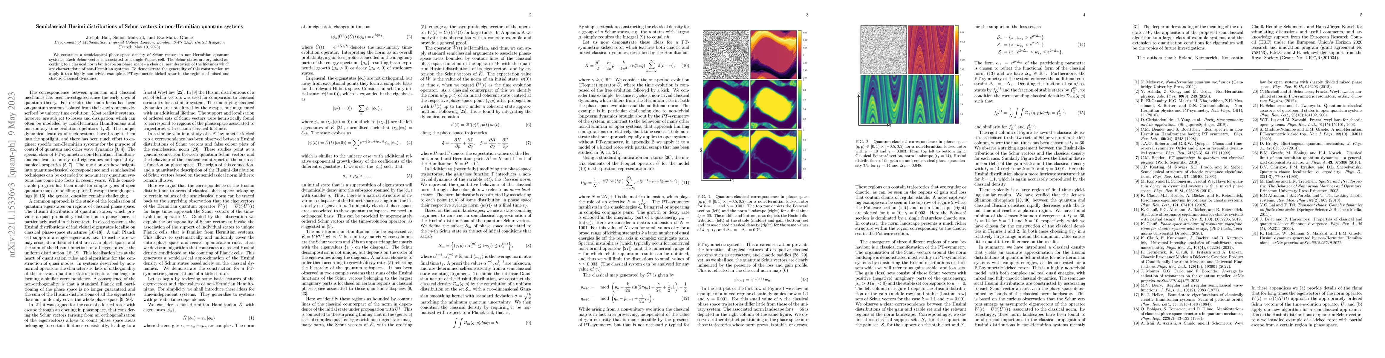 Thumbnail for Semiclassical Husimi distributions for non-Hermitian quantum systems