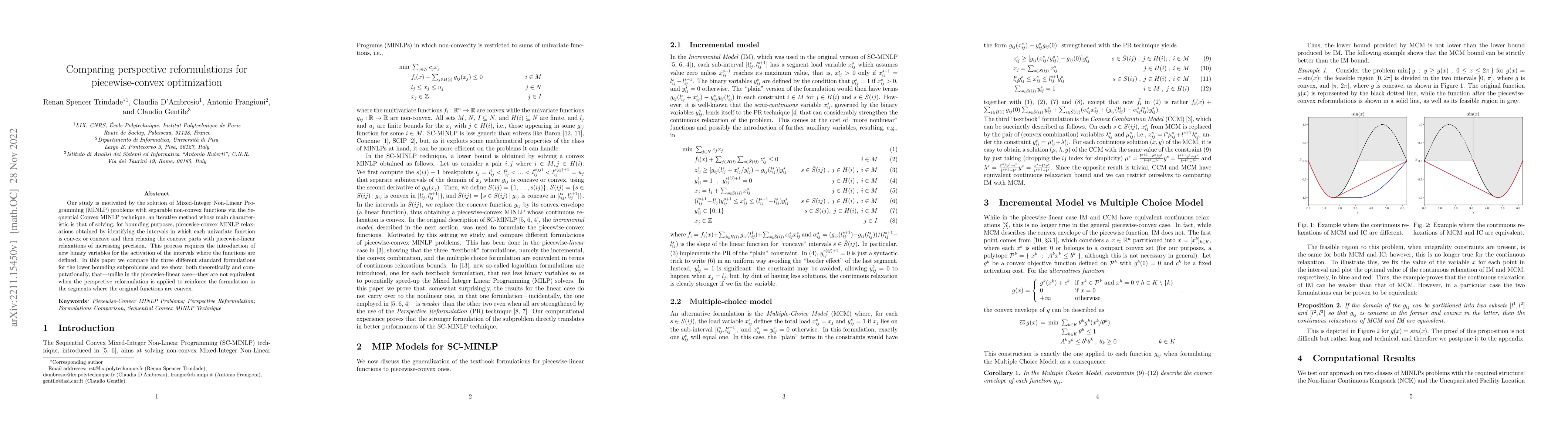 Thumbnail for Comparing perspective reformulations for piecewise-convex optimization