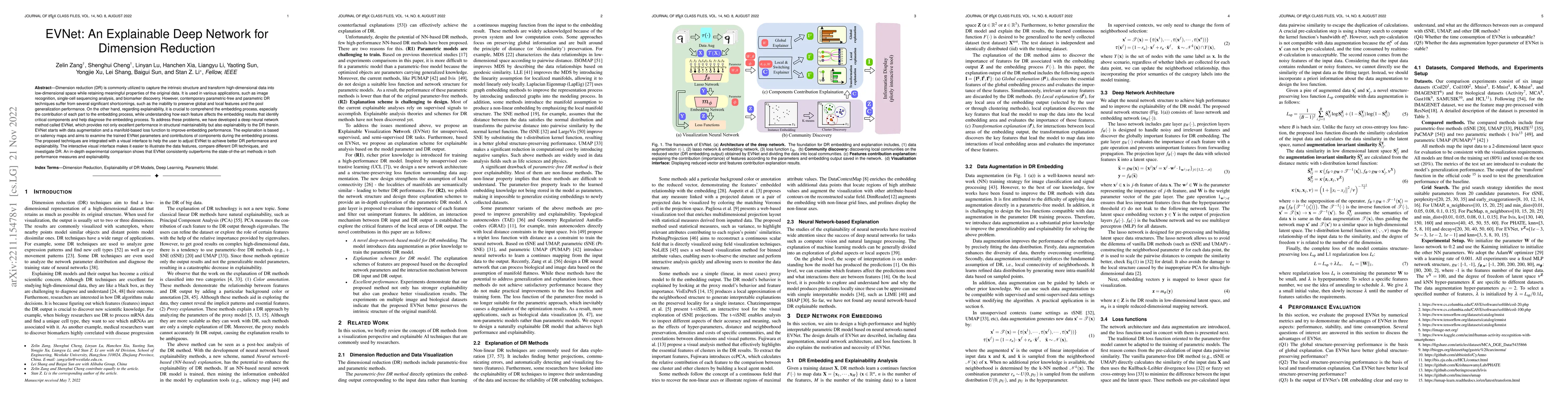 Thumbnail for EVNet: An Explainable Deep Network for Dimension Reduction
