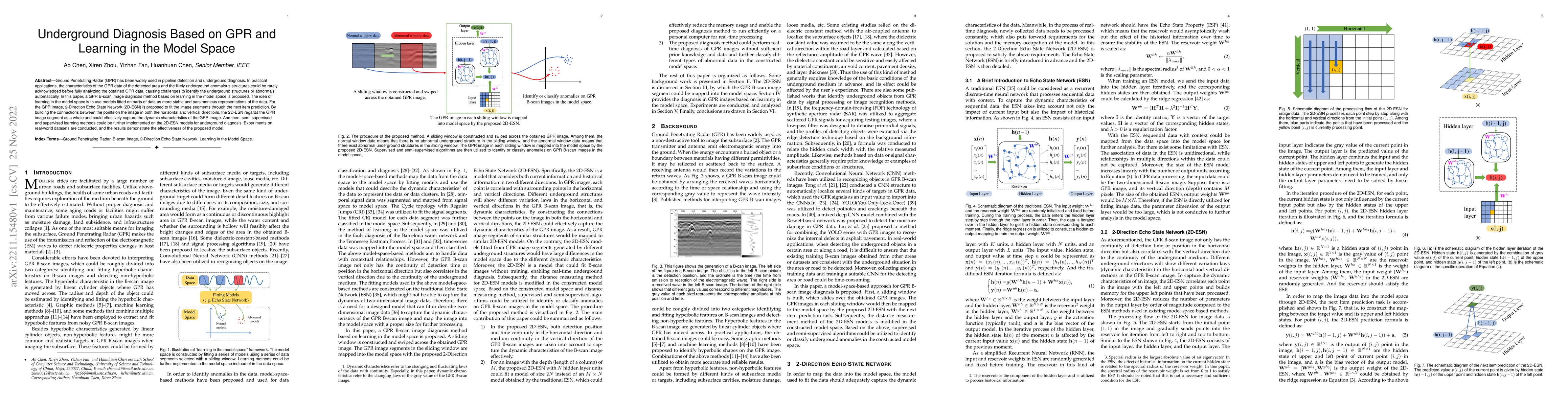 Thumbnail for Underground Diagnosis Based on GPR and Learning in the Model Space
