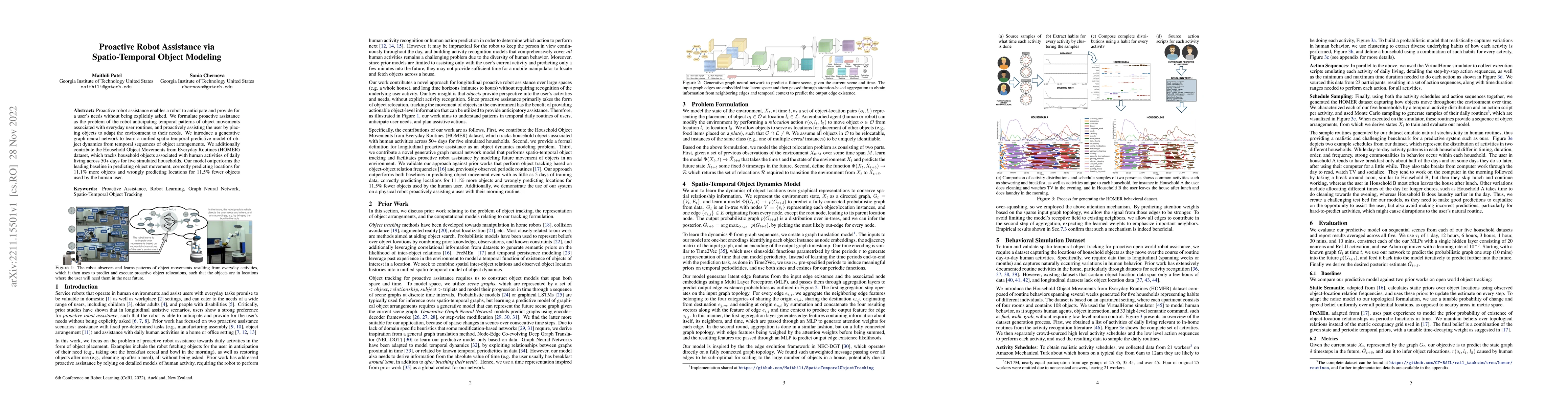 Thumbnail for Proactive Robot Assistance via Spatio-Temporal Object Modeling